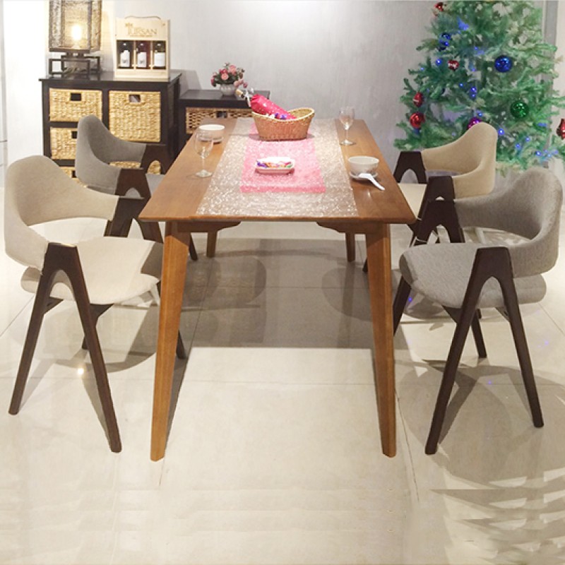 BÀN ĂN CHÂN GỖ MALMO 2-16 BAN4-005-HF